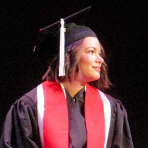 Meghan Villalpando, Commencement 2016